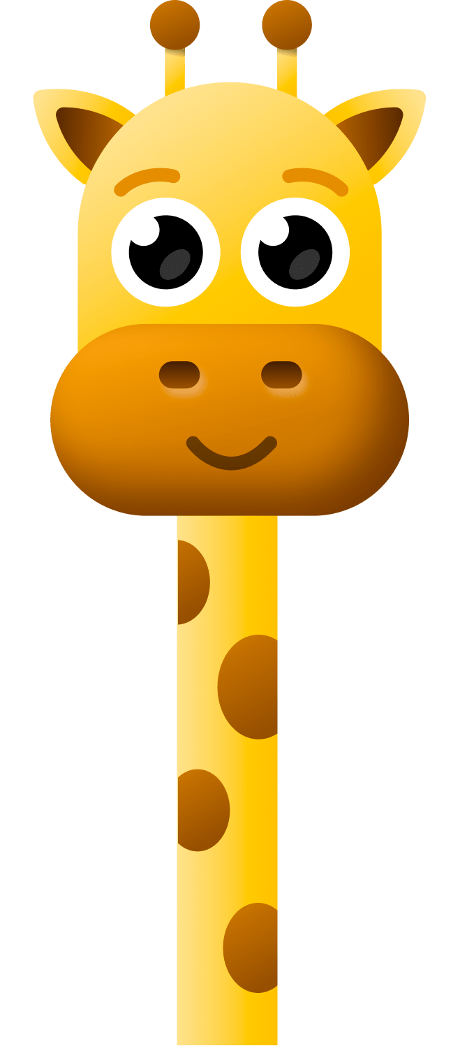 Marvin, the cute giraffe